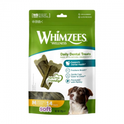 Whimzees Soft Value Bags Pack Snacks Dentales M Para Perros Medianos