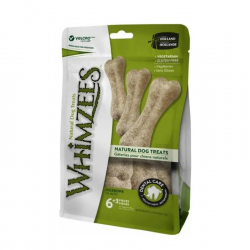 Whimzees Ricebone Pack Snacks Dentales L Para Perros Grandes