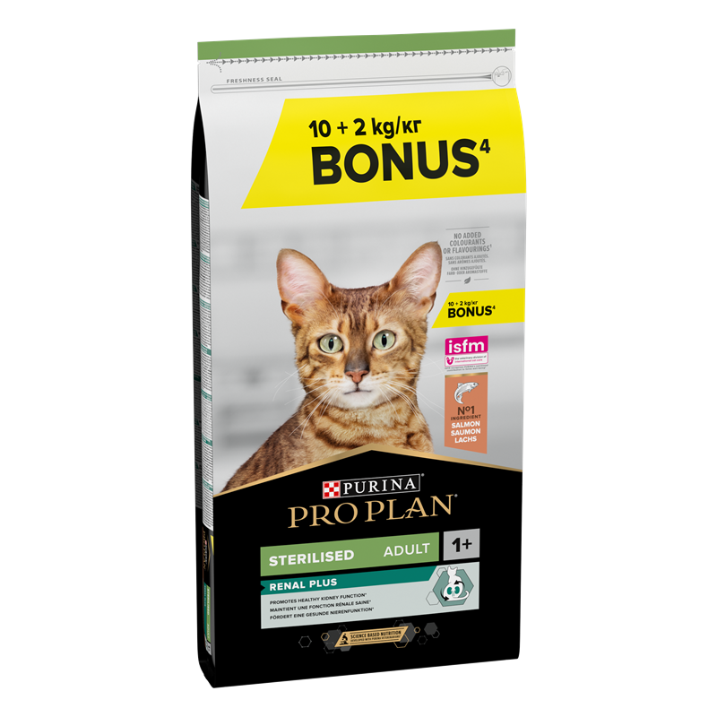 Salmon Pro Plan Sterilised Optirenal Purina Pro Plan Optirenal