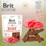 Brit jerky snack filetes de ternera premios para perro