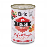 Brit fresh ternera calabaza latas para perro