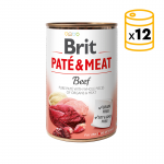 Brit pate meat ternera latas para perro