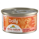 Almo Nature Daily Cibo Umido in Mousse per Gatti con Salmone