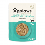 Pack x12 Applaws Bustine per gatti al Tonno e Acciuga