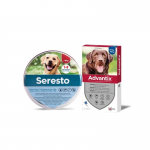 Pack Super Protezione: collare Seresto +8kg + Advantix 4 pipette + 25kg