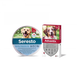 Pack Super Protezione: collare Seresto +8kg + Advantix 4 pipette 10-25 kg
