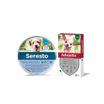Pack Super Protezione: collare Seresto taglia piccola fino 8kg + Advantix 4 pipette 0-4kg per cani mini