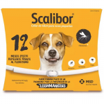 Pack Super Protezione: collare Scalibor 48 cm + Frontline Tri-Act 3 pipette (5-10 kg) per cani di piccola taglia