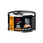 Alpha Spirit pack Latas para gatos Esterilizados de Pollo