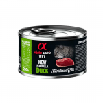 Alpha Spirit pack Latas para gatos Esterilizados de Pato