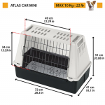 Transportin Atlas Car Mini Gris Ferplast