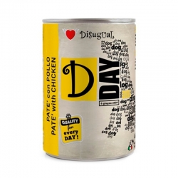 Disugual D-Day Comida Húmeda para Perros con Pollo en Paté