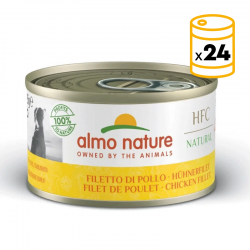 Almo Nature HCF Natural Comida Húmeda para Perros con Filete de Pollo