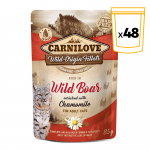 Carnilove Cat Adulto Pouch sabor Jabali