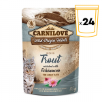Carnilove Cat Adulto Pouch sabor Trucha