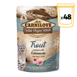 Carnilove Cat Adulto Pouch sabor Trucha