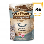 Carnilove Cat Adulto Pouch sabor Trucha