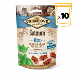 Carnilove Cat Crunchy Snack sabor Salmon Menta