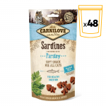 Carnilove Cat Snack Semihumedo sabor Sardinas Perejil