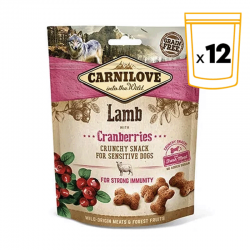 Snack Crunchy Agnello con Mirtilli