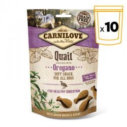 Carnilove Dog Snack Semihúmedo sabor Codorniz Oregano