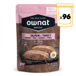 Ownat Wetline comida húmeda para gatos kitten salmon & turkey