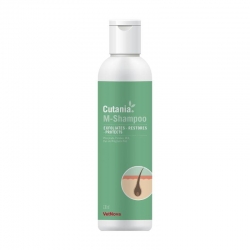 VetNova Cutania M-Shampoo Champú para Perros y Gatos Efecto Exfoliante