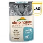 Almo Nature Holistic Urinary Help Comida Húmeda para Gatos con Pescado