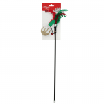 Pawise Caña Bola de Nieve Juguete para Gatos Navidad
