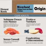 Honest Roots Origin Riverland Pienso Natural Para Perros con Salmón y Vacuno