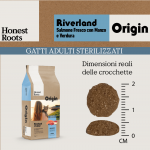 Honest Roots Origin Riverland Pienso Natural Para Gatos Esterilizados con Salmón y Vacuno