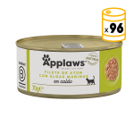 Applaws Latas de Comida Húmeda en Caldo para Gatos con Atún y Algas