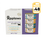 Applaws Multipack Suprema Latas de Comida Húmeda Surtidas en Caldo para Gatos