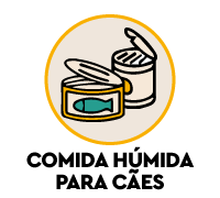 Comida h&uacute;mida para caes