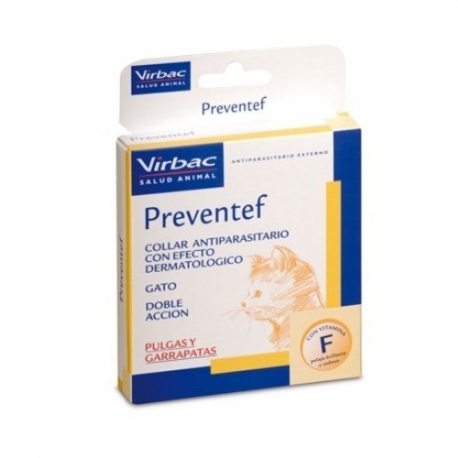 virbac-Preventef Collar Antiparasitario para Gato (1)
