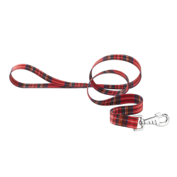 Correa Nylon Club G Tartan para perros Ferplast