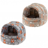 Cama Alveo 35 para cães e gatos House Panda Raccoon Ferplast