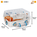 Jaula Roedores Combi 01 Ferplast