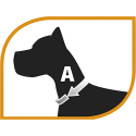 Arnes Ergocomfort para perros Orange Ferplast