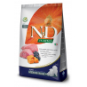 Ração Farmina ND Dog Pumpkin Grain free Puppy Medium Maxi para cães com cordeiro