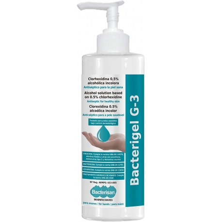 Menforsan Bacterigel G3 Gel de mãos