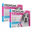Frontline Tri-Act pack 2 unidades (12 Pipetas) para Cães de Médio Porte (10-20KG)(10-20KG)