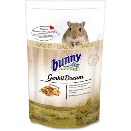 Bunny Pienso Sueño Básico 400 g Para Gerbo
