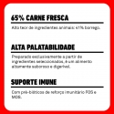 Latas Plet para perros adultos. Cordero con calabacín