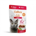 Calibra Gato Adulto Pouch con Buey en Salsa