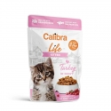 Calibra Gato Kitten Pouch con Pavo en Salsa