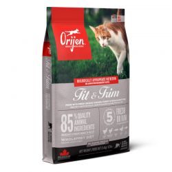 Orijen Fit & Trim pienso para gatos activos y en forma sin cereales grain free
