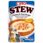 Ciao para gato adulto estofado de pollo y atún 12x40gr