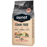 Ownat JUST Grain Free Salmon & Seafood pienso perros adultos Salmon y Marisco sin cereales