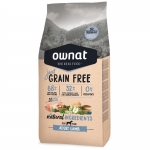 Ownat JUST Grain Free Adult Lamb pienso perros adultos Cordero sin cereales